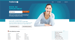 Desktop Screenshot of findadentist.com